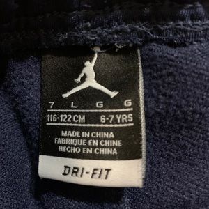 Jordan Dri-Fit Sweatpants size 7